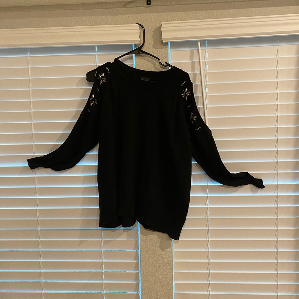 Ladies open shoulder sweater sz1x - Picture 7 of 9